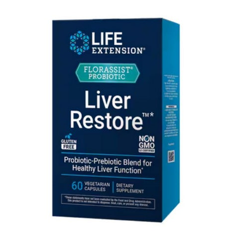 Life Extension, FLORASSIST Liver Restore, 0, 60 Caps Life Extension