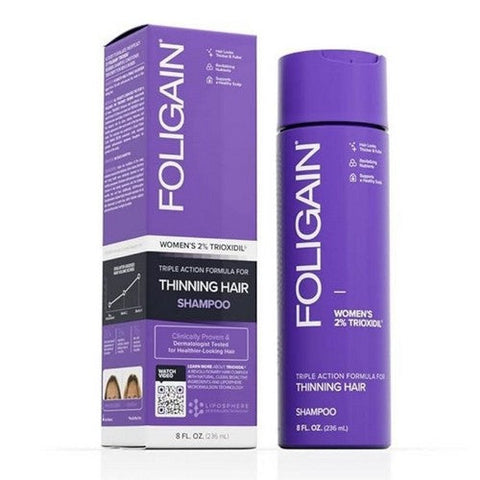 Foligain, Shampoo for Thinning Hair Women's, 8 Oz Foligain