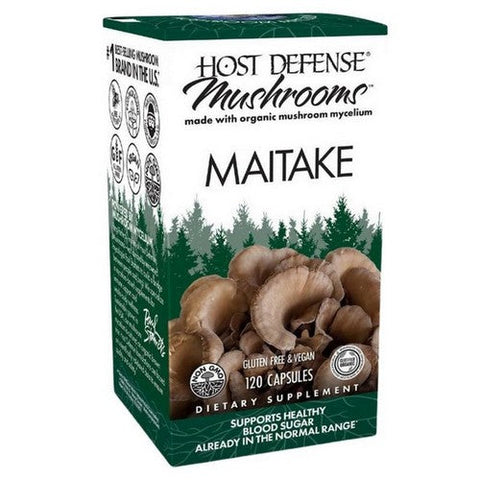 Host Defense, Maitake Capsules, 120 Cap Host Defense