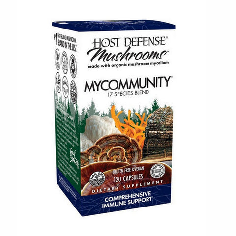 Host Defense, MyCommunity Capsules, 120 Cap Host Defense