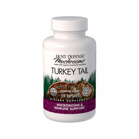 Host Defense, Turkey Tail, 120 Cap Host Defense