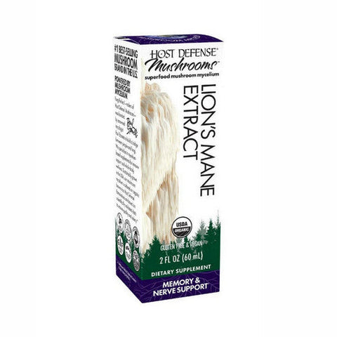 Host Defense, Lion's Mane Extract, 2 Oz Host Defense