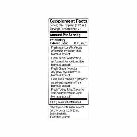 Host Defense, MycoShield Winter Mist Throat Spray, 1 Oz Host Defense