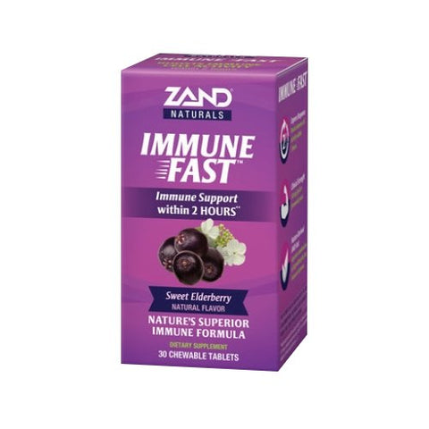 Zand, Immune Fast Elderberry, 30 Count Zand