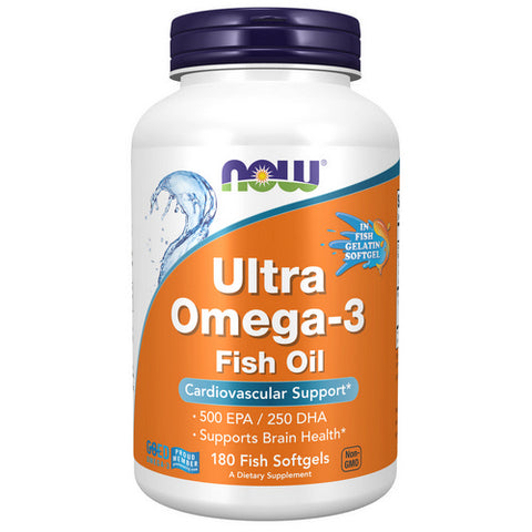 Now Foods, Ultra Omega-3, 180 Softgels Now Foods