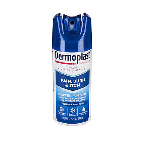 Dermoplast, Pain Burn And Itch Pain Relieving Spray, 2.75 Oz Dermoplast
