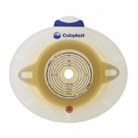 Coloplast, Ostomy Barrier Trim to Fit Extended Wear Double Layer Adhesive 70 mm 10045, Box Of 5 Coloplast