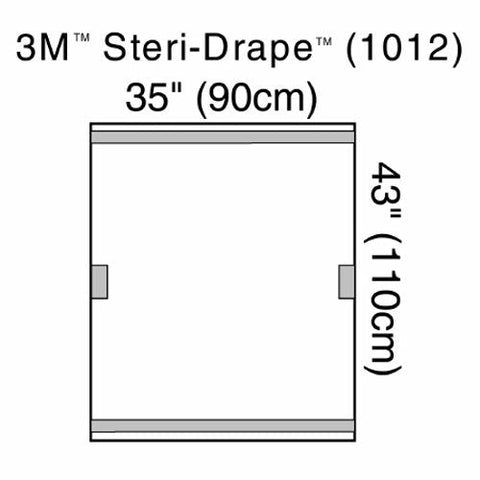 3M, Fluoroscope Cover 3M Steri-Drape 35 X 43 Inch Fluoroscopes, Box Of 10 3M