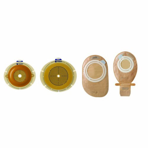 Coloplast, Ostomy Barrier Sensura  Flex Trim to Fit, Standard Wear, Flexible Double Layer Adhesive 2 Inch Flang, Box Of 5 Coloplast