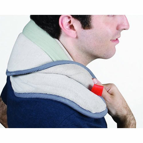 Fabrication Enterprises, Moist Heat Pack Cover Relief Pak  HotSpot  9 X 24 Inch, Neck, Terry Cloth with Foam, 1 Each Fabrication Enterprises