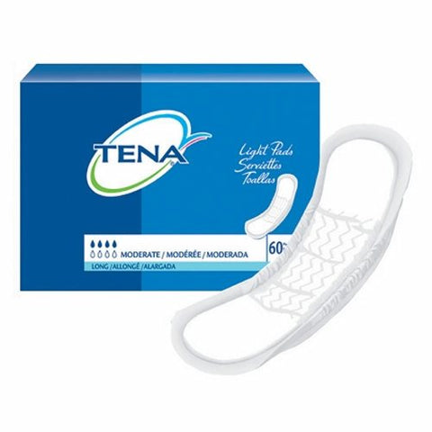 Tena, Bladder Control Pad 12 Inch Length Moderate Absorbency 41409, Count of 60 Tena