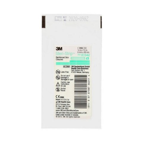 3M, Skin Closure Strip 1/4 X 1-1/2, 50 Strips
