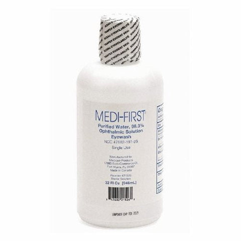 Medique, Eye Wash Solution Medi-First  32 oz. Squeeze Bottle, 32 Oz Medique