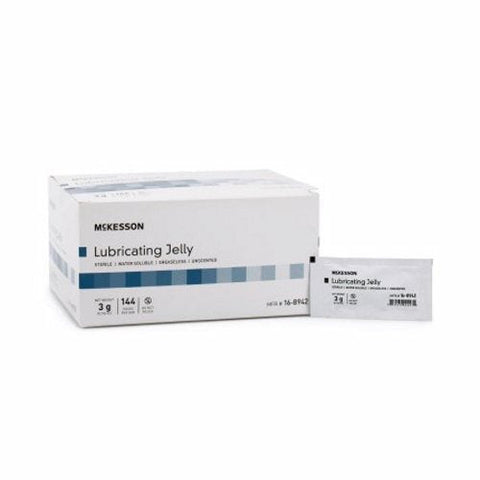 McKesson, Lubricating Jelly McKesson 3 Gram Individual Packet Sterile, Case Of 6 McKesson