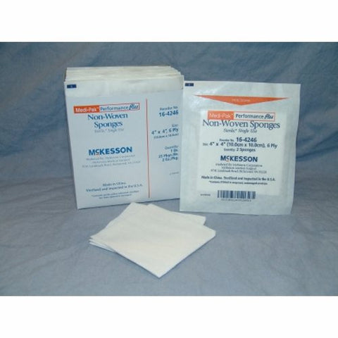 McKesson, NonWoven Sponge, Case Of 12 McKesson