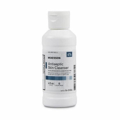 McKesson, Antiseptic Skin Cleanser McKesson 4 oz. Flip-Top Bottle 4% Strength CHG (Chlorhexidine Gluconate) /, 4 Oz McKesson