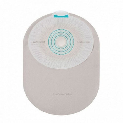 Coloplast, Filtered Ostomy Pouch SenSura  Mio One-Piece System Mini 5/8 to 1-3/4 Inch Stoma Closed End Flat, Tr, Box Of 30 Coloplast