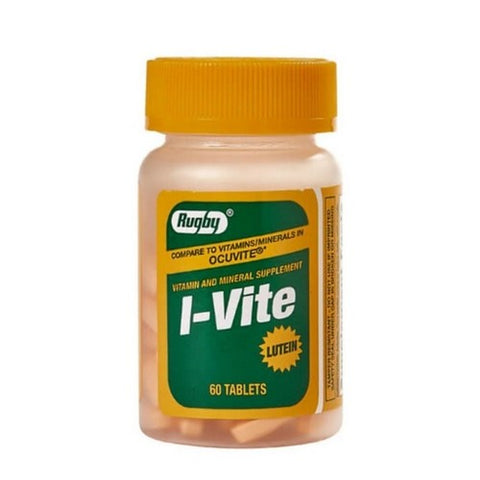 Major Pharmaceuticals, Multivitamin Supplement I-Vite Beta Carotene / Ascorbic Acid 1000 IU - 200 mg Strength Tablet 60 per, Count of 1 Major Pharmaceuticals
