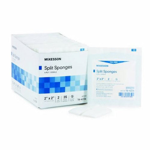 McKesson, I.V. / Drain Split Dressing, Case Of 20 McKesson