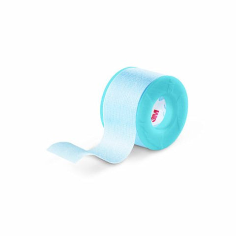 3M, Medical Tape 3M Skin Friendly Silicone 1 Inch X 5-1/2 Yard Blue NonSterile, Case Of 10 3M