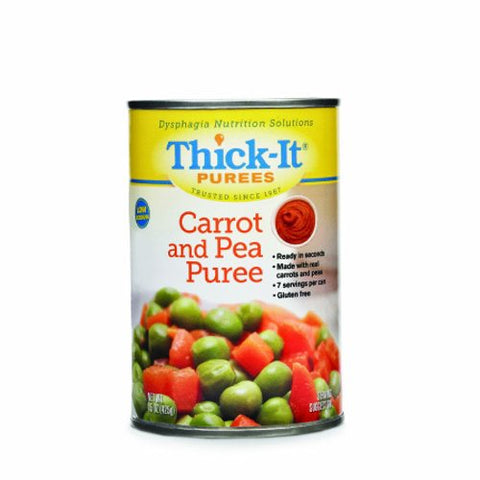 Thick-It, Puree Thick-It  15 oz. Container Can Carrot and Pea Flavor Ready to Use Puree Consistency, 15 Oz Thick-It