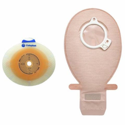 Coloplast, Ostomy Barrier SenSura  Click Pre-Cut, Standard Wear Double Layer Adhesive Red Code 3/16 Inch Stoma, Box Of 5 Coloplast