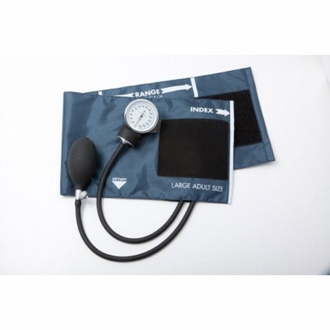 McKesson, Aneroid Sphygmomanometer Unit Large Adult Cuff Nylon Cuff 34 - 50 cm 01-775-12XNGM, Case Of 20 McKesson