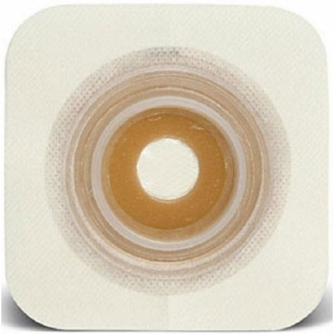 Convatec, Ostomy Barrier SUR-FIT Natura  Trim to Fit Stomahesive Hydrocolloid 57 mm 2-Piece 33 to 45 mm Stoma, Box Of 10 Convatec