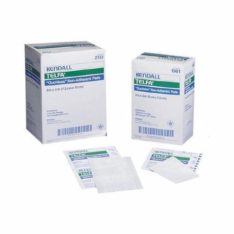 Cardinal, Non-Adherent Dressing Telfa Ouchless Cotton 8 X 10 Inch NonSterile, Count of 500 Cardinal