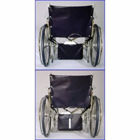 Skil-Care, Urinary Drainage Bag Holder Thru-View Vinyl, Blue, Vinyl Window, Count of 1 Skil-Care