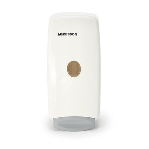 McKesson, Skin Care Dispenser McKesson White Plastic Push Bar 1000 mL Wall Mount, Count of 1 McKesson