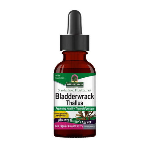 Nature's Answer, Bladderwrack Low Alcohol, 1 Oz Nature's Answer