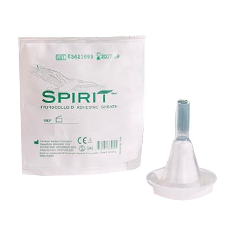 Bard, Male External Catheter Spirit2 Self-Adhesive Band Hydrocolloid Silicone Intermediate, Count of 100 Bard