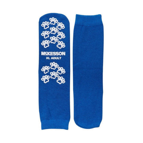 McKesson, Slipper Socks Unisex Adult X-Large Single Tread 40-3816, Count of 48 McKesson
