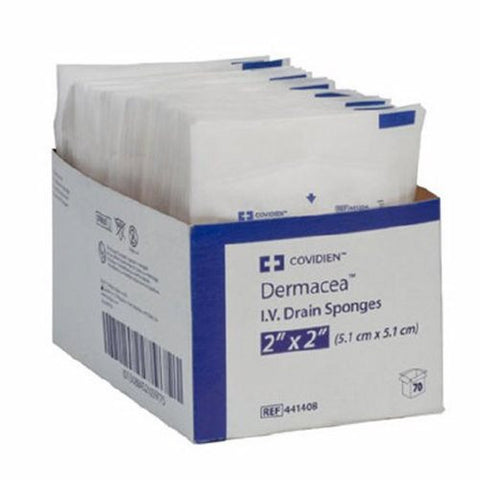 Cardinal, IV Dressing Dermacea 2 X 2 Inch Square, Box Of 35 Cardinal