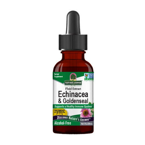 Nature's Answer, Echinacea-Goldenseal, ALCOHOL FREE, 1 OZ Nature's Answer