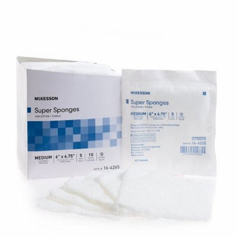 McKesson, Fluff Dressing 6 X 6-3/4 Inch Sterile 16-4265, 1 Pack McKesson