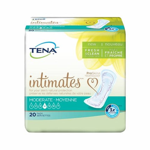 Tena, Bladder Control Pad 11 Inch Length Moderate Absorbency 54284, Case Of 6 Tena
