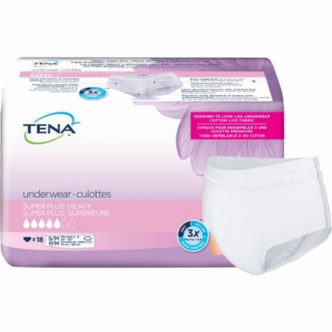 Tena, Female Adult Absorbent Underwear Pull On with Tear Away 54285, Case Of 4 Tena