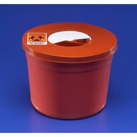 Cardinal, Sharps Container 6-3/4 H X 8-3/4 D Inch 5 Quart, Count of 40 Cardinal