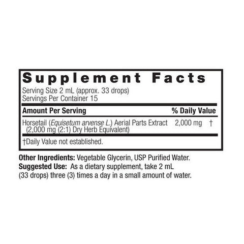 Nature's Answer, Horsetail Extract Alcohol-Free, 2000 Mg, 1 Oz Nature's Answer