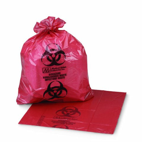 McKesson, Infectious Waste Bag McKesson 10 - 15 gal. Red 24 X 32 Inch, Count of 250 McKesson