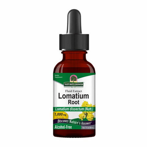 Nature's Answer, Lomatium Root Alcohol-Free, 1000 Mg, 1 Oz Nature's Answer