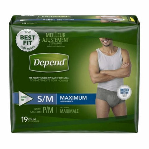 Kimberly Clark, Male Adult Absorbent Underwear Small / Medium, Count of 38 Kimberly Clark