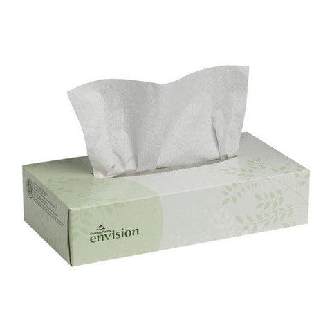 Georgia Pacific, Facial Tissue Envision  White 8 X 8-3/10 Inch, Box Of 1 Georgia Pacific