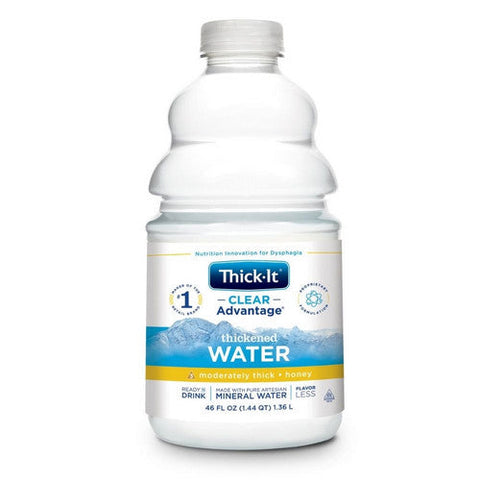 Kent Precision Foods, Thickened Water Thick-It  AquaCare H20 48 oz. Container Bottle Unflavored Ready to Use Honey Consist, Count of 4 Kent Precision Foods