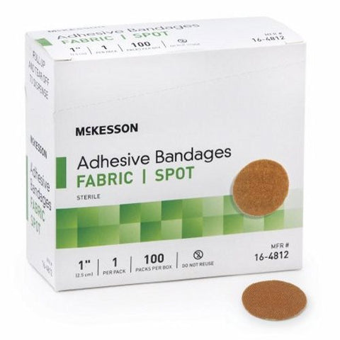 McKesson, Adhesive Spot Bandage, Box Of 100 McKesson