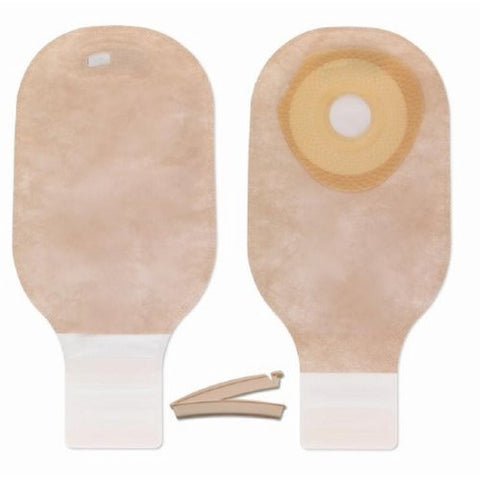 Hollister, Colostomy Pouch One-Piece System 12 Inch Length 1-3/8 Inch 88435, Box Of 10 Hollister