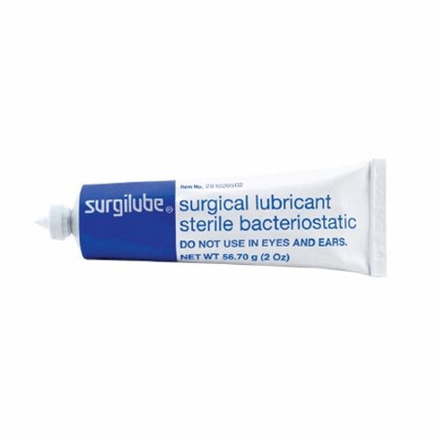 Surgilube, Lubricating Jelly Carbomer Free Tube Sterile, 2 Oz Surgilube