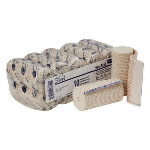 Hartmann Usa Inc, Elastic Bandage 4 Inch X 5-1/2 Yard Double Hook and Loop Closure Tan 59140000, Count of 60 Hartmann Usa Inc
